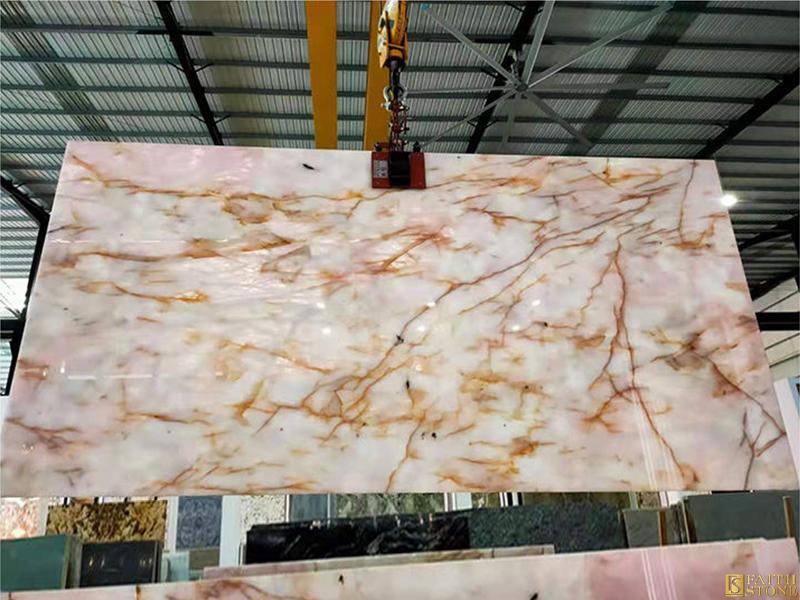 Quartzite Lady Lumix Blanc Rose