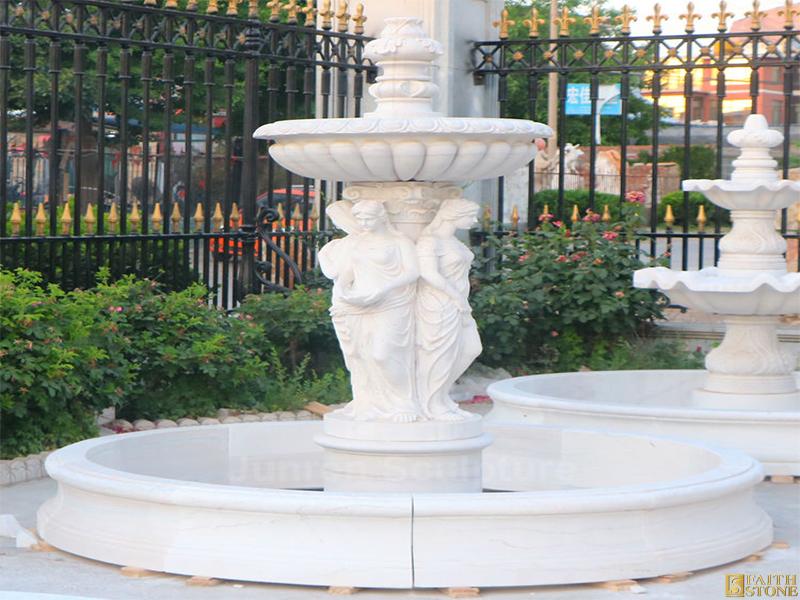 Figure Statue Fontaine D'eau