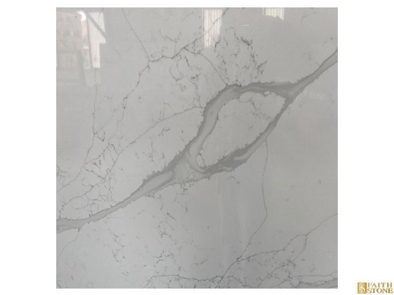 parkle peinture dalle de quartz blanc