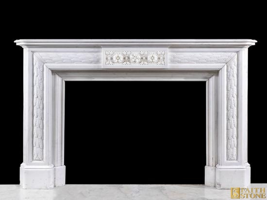 Statuary Marble Fireplace